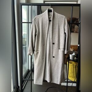Wilfred extra fine merino wool coat
